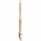 Ekena Millwork Saratoga Rough Sawn Timber Gable Bracket, Douglas Fir, 72"W x 45"H x 2"D x 6"F, 15/12 Pitch GBW072X45X0206SAR00RDF - alternate 4